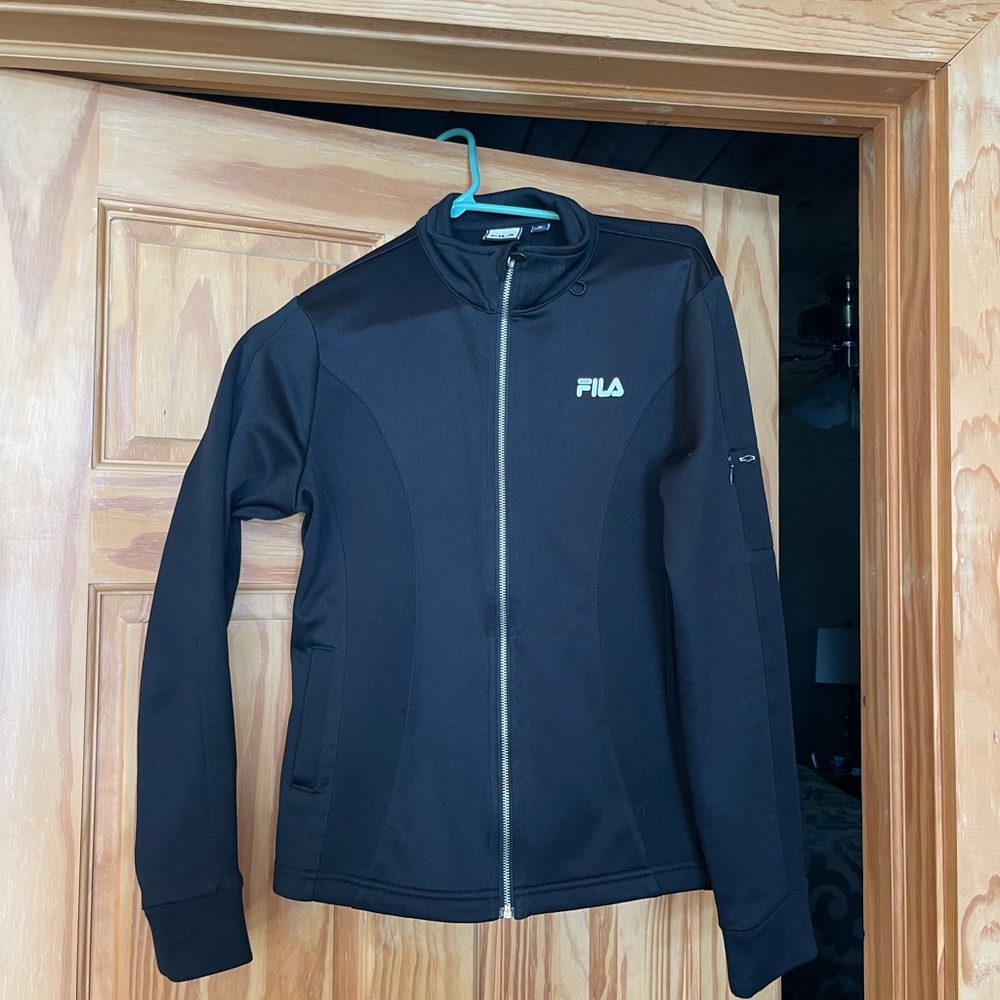 Fila Black Full-Zip Jacket